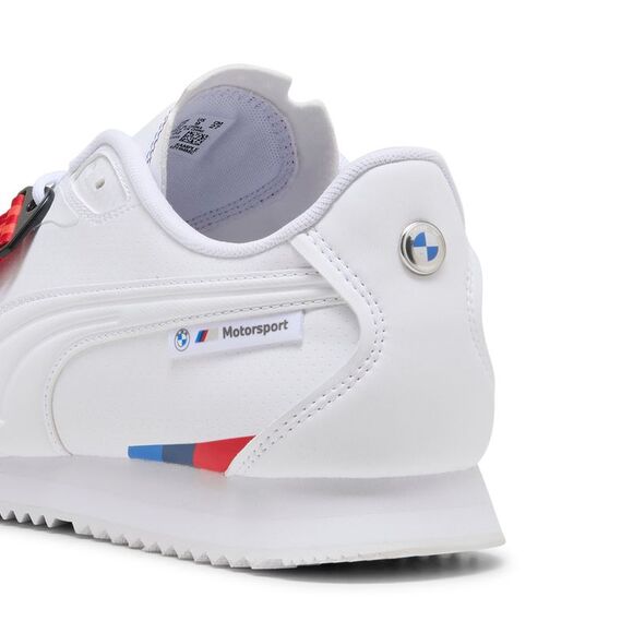 Puma Mens BMW M Motorsport Roma Stradale White Shoes (NWT) - Picture 3 of 5